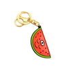 Metal creative watermelon keychain business gifts personality men and women pendant