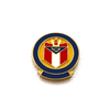 Zinc alloy school emblem badge can be logo customised to order