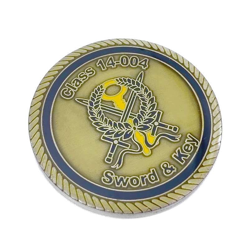 Drip badge commemorative coin enamel metal school badge commemorative coin customised