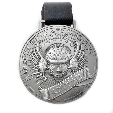 Factory custom metal medals finger embossed sports competition medals gold, silver and copper custom marathon medals