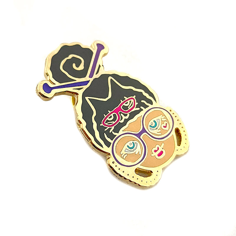 Women's Cute Japanese Cartoon Badge Pin Buckle Pin Book Bag Bag Decorative Creative Versatile Girl Accessories