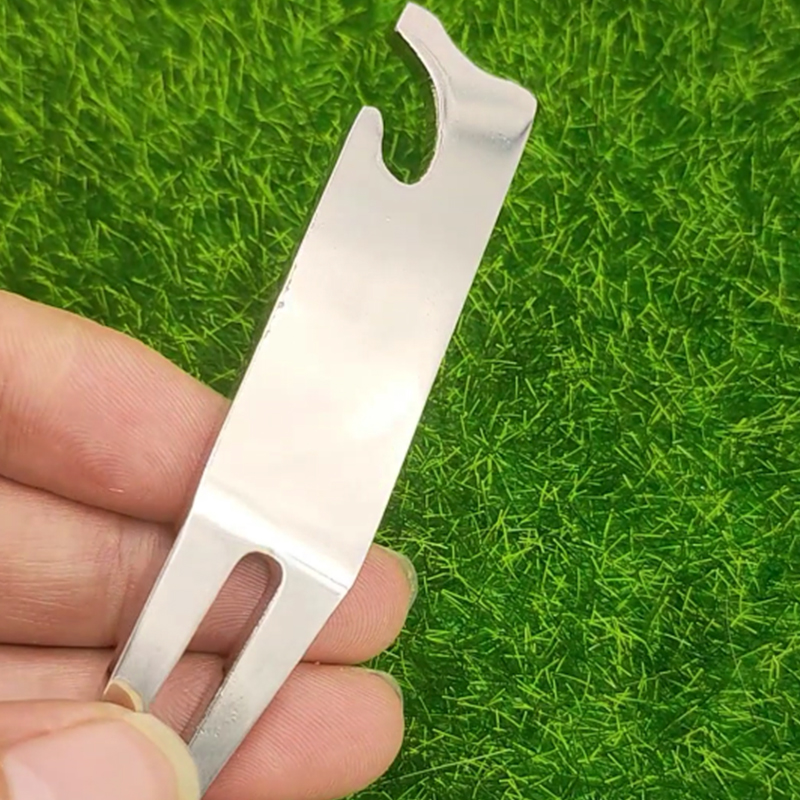 Factory Customize Wholesale Golf Fork Practice Tools Metal Custom Golf Divot Repair Tool