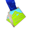 Marathon medals customised metal lacquered medals cycling walking events cross-country races sports souvenirs medals