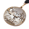 Metal medals embossed school basketball games sports primary school competitions commemorative prizes