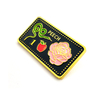 Personalised rose enamel brooch cartoon student pink rose baked enamel brooch pin pin badge