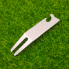 Factory Customize Wholesale Golf Fork Practice Tools Metal Custom Golf Divot Repair Tool