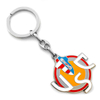 Factory Custom Zinc Alloy Electroplating Baking Paint Colouring Imitation Enamel Metal Keychain