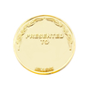 Metal zinc alloy corporate activities metal baking paint commemorative coin craft gifts