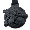 Metal embossed medals awards custom baking paint commemorative running medals