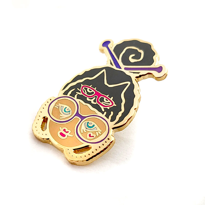 Women's Cute Japanese Cartoon Badge Pin Buckle Pin Book Bag Bag Decorative Creative Versatile Girl Accessories