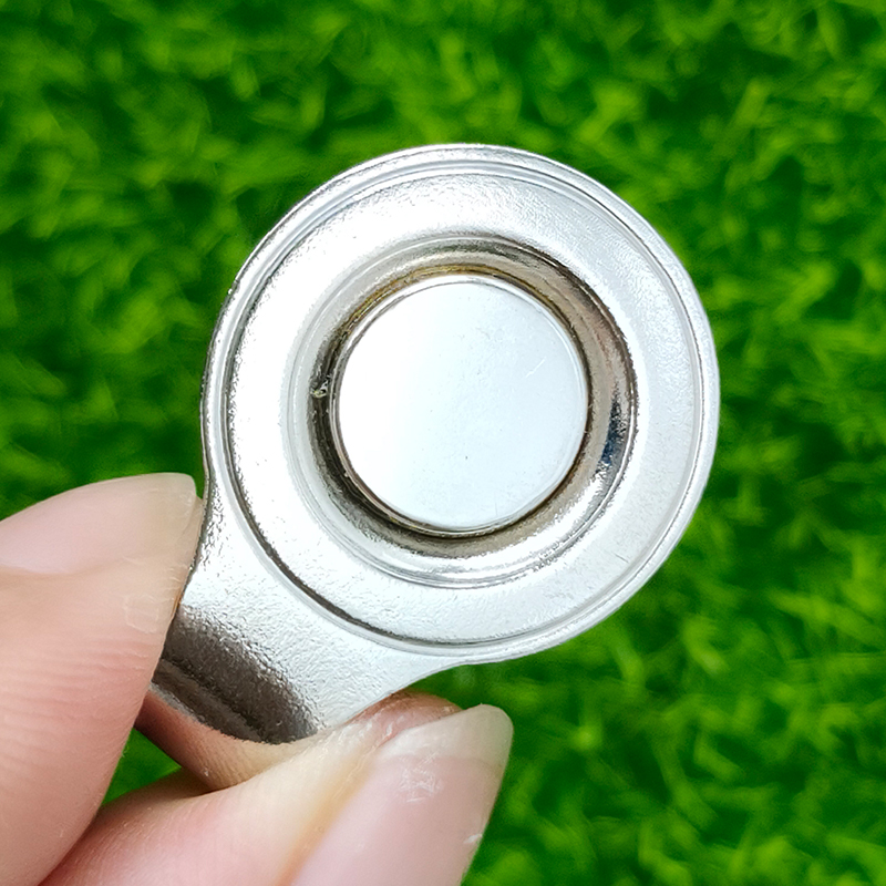 20mm Blank Magnet Golf Accessories Metal Marker Magnetic Golf Ball Marker Hat Clip