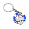 Metal Baking Enamel Car Gift Pendant Student Keychain