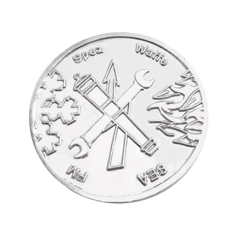 Custom-made beautiful pattern commemorative coins baking paint die-casting medals awards products genus