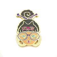 Women's Cute Japanese Cartoon Badge Pin Buckle Pin Book Bag Bag Decorative Creative Versatile Girl Accessories