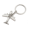 Creative Aircraft Model Metal Keychain Zinc Alloy Plating Pendant