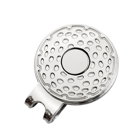 Fashion Blank Metal Magnet Golf Ball Marker Hat Clip Accesorios