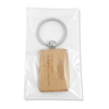 Wooden keychain can be engraved logo printing creative small gifts pendant