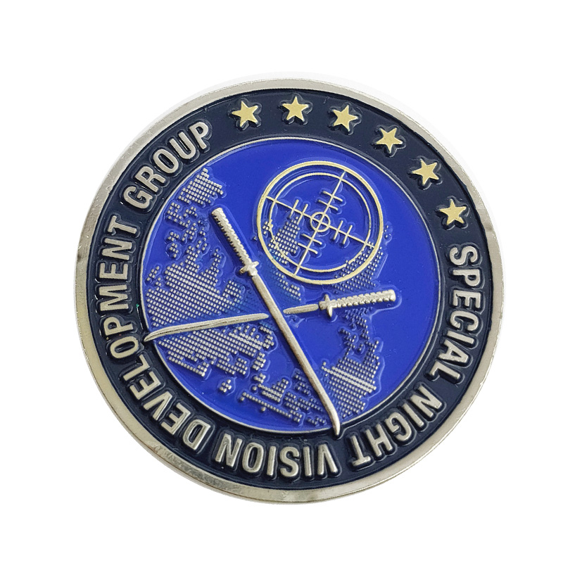 Metal commemorative coins customised three-dimensional relief commemorative coins company logo logo commemorative medals