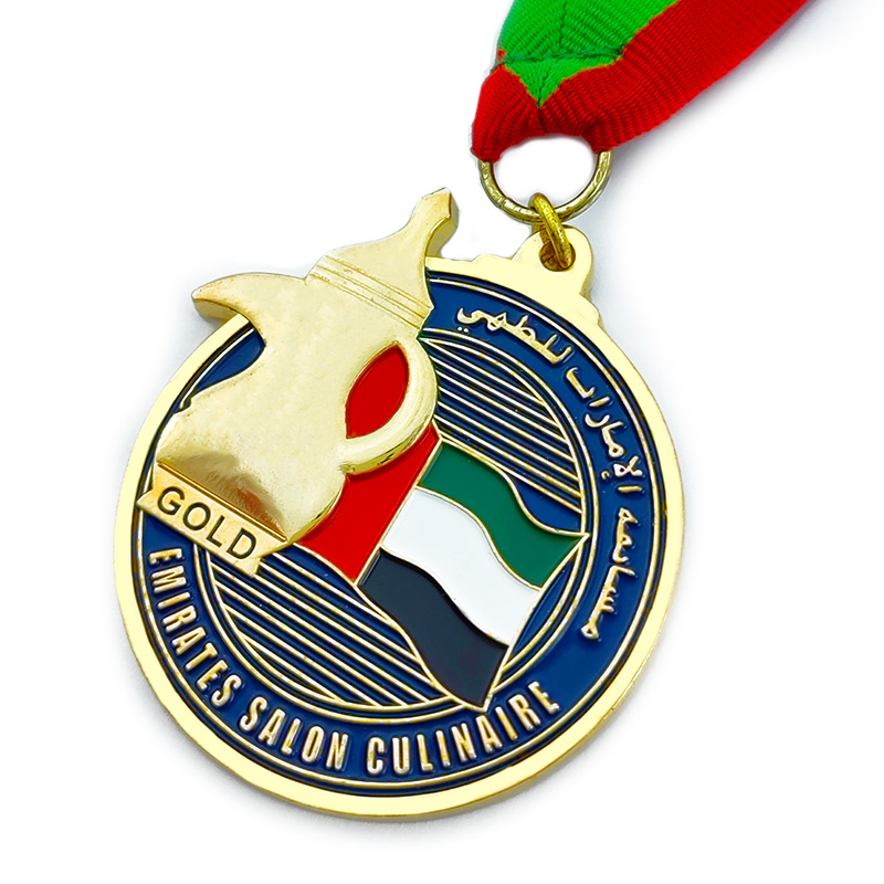 Baking paint medal marathon running games metal zinc alloy mountaineering honour commemorative plaque