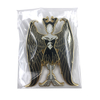 Metal manufacturers custom imitation enamel queen wings metal anime badges