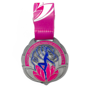 Gymnastics Competition Medals Custom Metal Zinc Alloy Event Medals