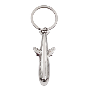 Metal Creative Keychain New Boeing Airplane Pendant Fighter Jet Pendant