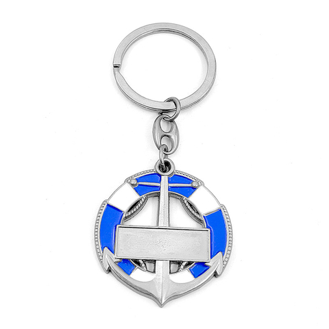 Metal Baking Enamel Car Gift Pendant Student Keychain