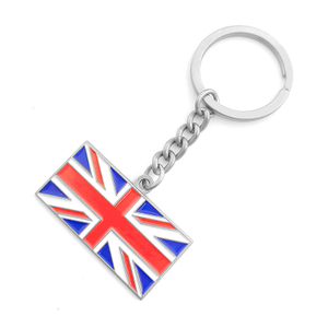 Metal Keychain Custom Cultural And Creative Souvenir Gifts Cartoon Baking Enamel Key Chain Pendant