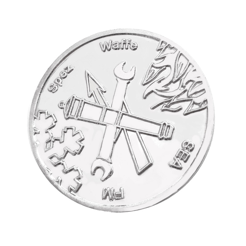 Custom-made beautiful pattern commemorative coins baking paint die-casting medals awards products genus