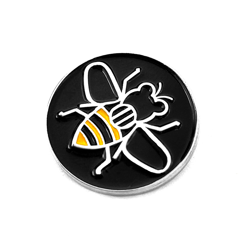 Cartoon Cute Bee Animal Brooch Funny Little Bee Insect Lapel Pin