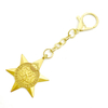 Metal pentagram gold zinc alloy keychain creative pendant small gifts