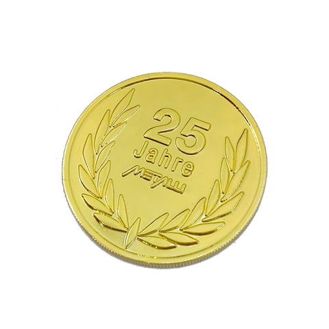 Metal customised corporate logo medals plating class badges school badges commemorative coins customised
