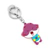 Silicone Cartoon Keychain Pendant Three-dimensional Soft Plastic PVC Luggage Key Chain