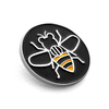 Cartoon Cute Bee Animal Brooch Funny Little Bee Insect Lapel Pin