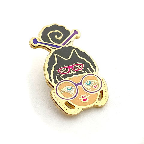 Women's Cute Japanese Cartoon Badge Pin Buckle Pin Book Bag Bag Decorative Creative Versatile Girl Accessories