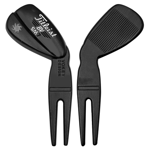 Customized Golf Green Fork Metal Ball Fork Craft Ball Mark Ball Coin Black Mark Accessories Supplies Factory