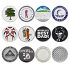 Golf Ball Marker Marker Ball Position Mark Nickel Plated Ball Coin Metal Ball Position Marker 25mm Ball Supplies