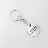 Token Keychain Supermarket Keychain Can Be Made into Logo Factory Direct Sales Token Holder Keychain