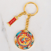 Dunhuang Rotating Keychain Mogao Grottoes Schoolbag Pendant Keychain Pendant Cultural And Creative Small Gifts Good Luck