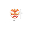 Chinese lion dance brooch Spring Festival auspicious festive commemorative gift metal badge pin fixed clothes bag accessories