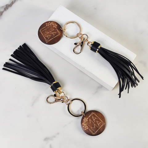 PU pendant keychain versatile colorful tassel tassel keychain pendant colorful tassel pendant