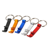 Factory direct beer bottle opener practical multifunctional keychain