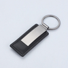 Metal keychain wholesale leather keychain metal car PU leather keychain keychain wholesale can be engraved