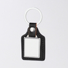 Manufacturers Supply Blank Thermal Transfer Oval Key Pendant DIY Creative Simple Metal Keychain Wholesale