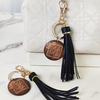 PU pendant keychain versatile colorful tassel tassel keychain pendant colorful tassel pendant