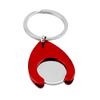 Token Holder KeychainSource Manufacturer Token Holder Metal Key Chain Alloy Car Key Chain Custom Wholesale Spot Supply 