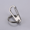 Stainless steel keychain men's metal keychain stainless steel car keychain wholesale