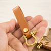 Customized Cow Leather Keychains, Genuine Leather Keychains, Hang Tags, Embossed Keychains, Gift Accessories, Car Keychains with Customizable Logos, PU Keychains, Imitation Leather Keychains, Creative