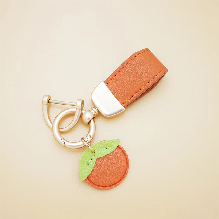 Customized PU Leather Keychain Pendant with Pictures, Simple Key Pendant, DIY, Creative, Various Shapes, Pendant Manufacturers Supply Leather Car Men's And Women's Pendants, Anti-lost Keychains, Genui