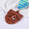 Metal swimming medal volleyball competition medal sports marathon running hanging plaque commemorative gold medal